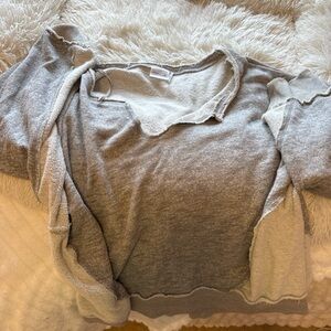 Urban Outfitters Cream off shoulder Knit Top
